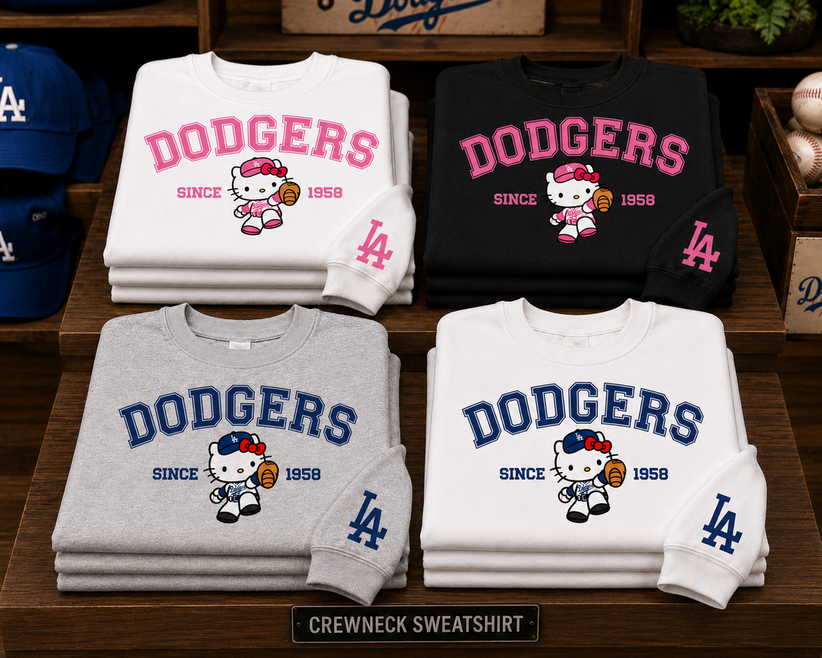 DODGERS CREWNECK