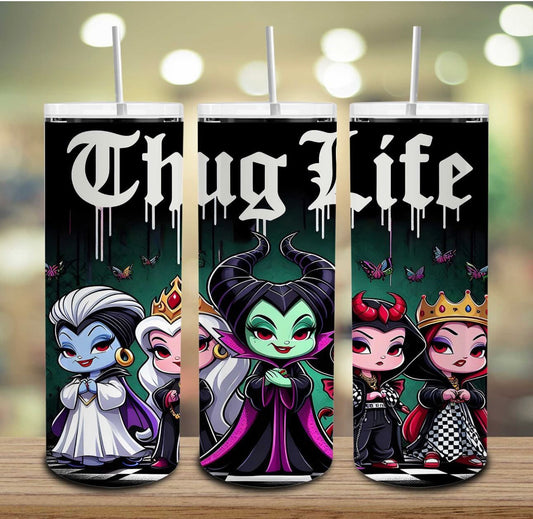 Thug Life Villains Tumblers