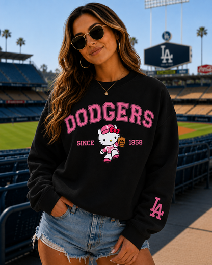 DODGERS CREWNECK