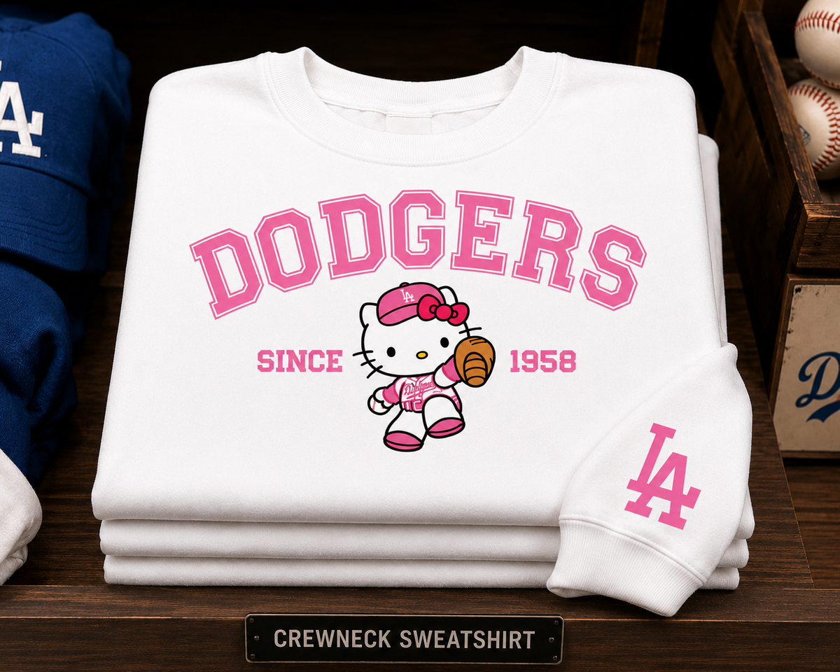 DODGERS CREWNECK