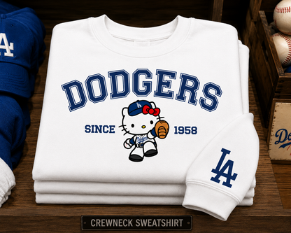 DODGERS CREWNECK