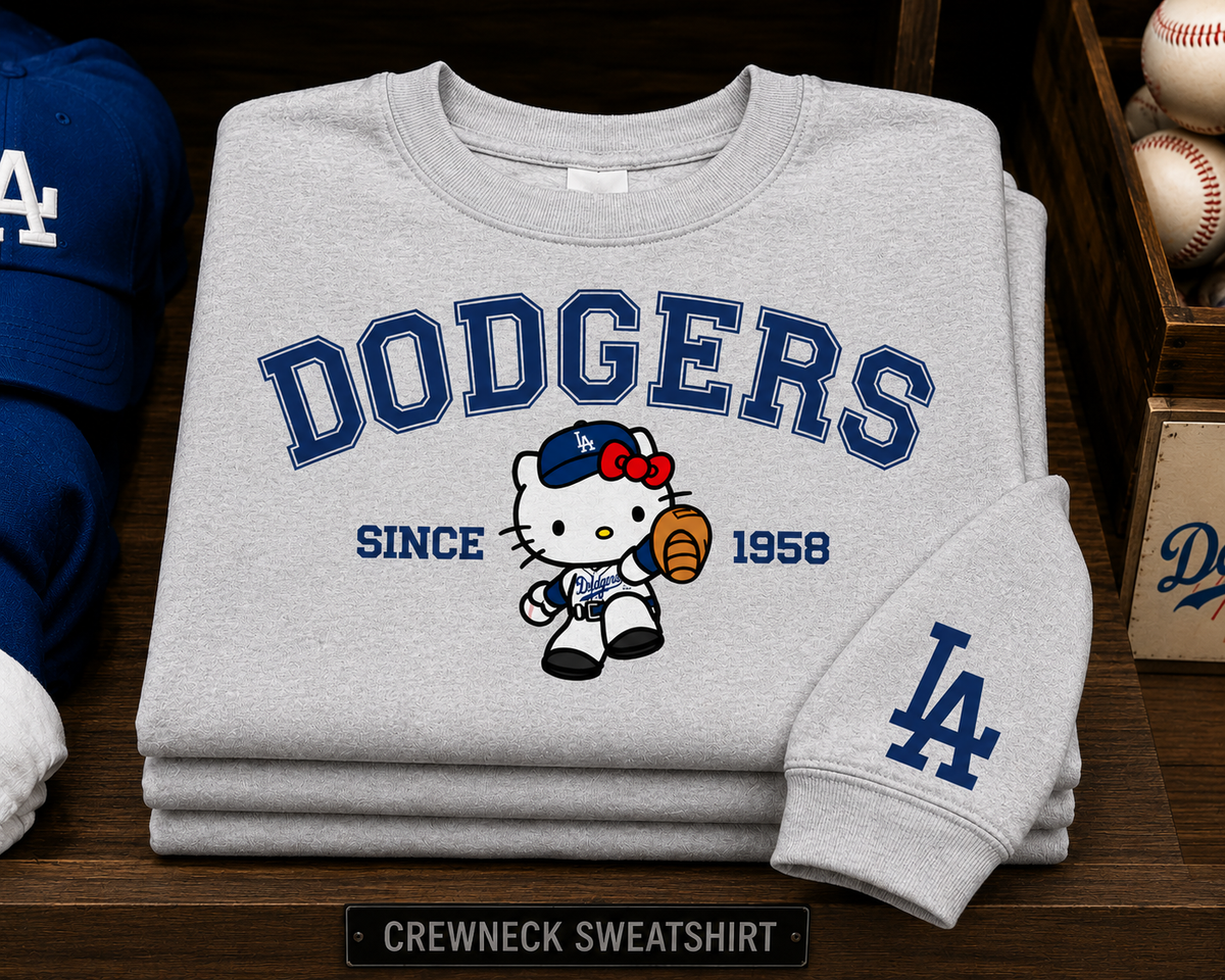 DODGERS CREWNECK