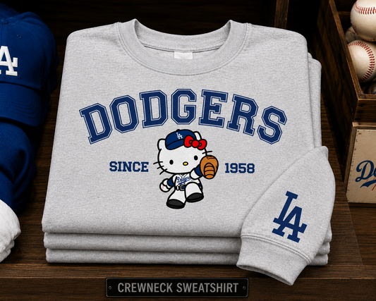 DODGERS CREWNECK