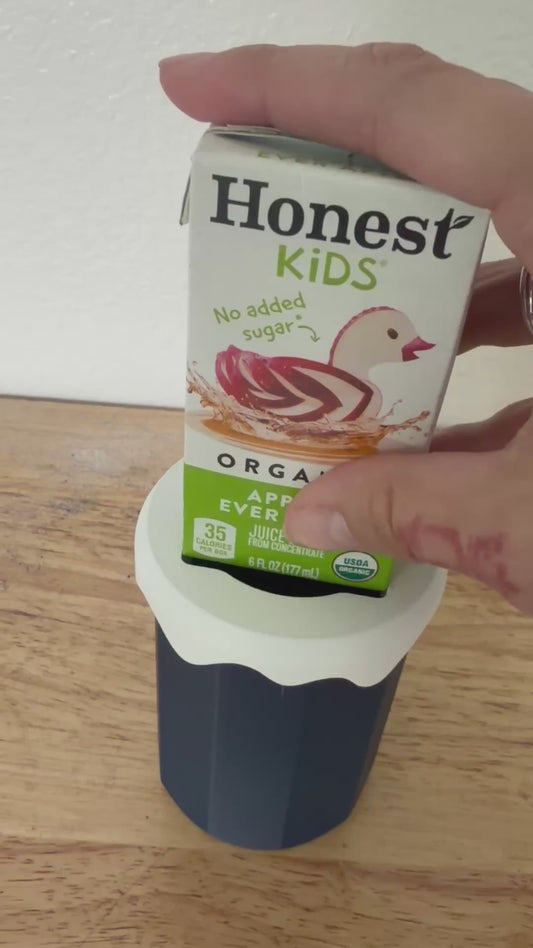 3D Printed Juice Box Holders- Fun Reusable Drink Sleeves